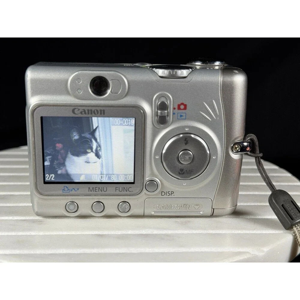 Canon Powershot A510 Digital Camera - 3.2MP, 4x Opt Zoom, Works/Tested VTG - Picture 7 of 10